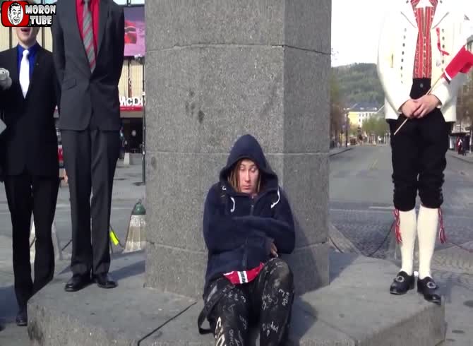 Video :It might be challenging for a homeless person to wake up